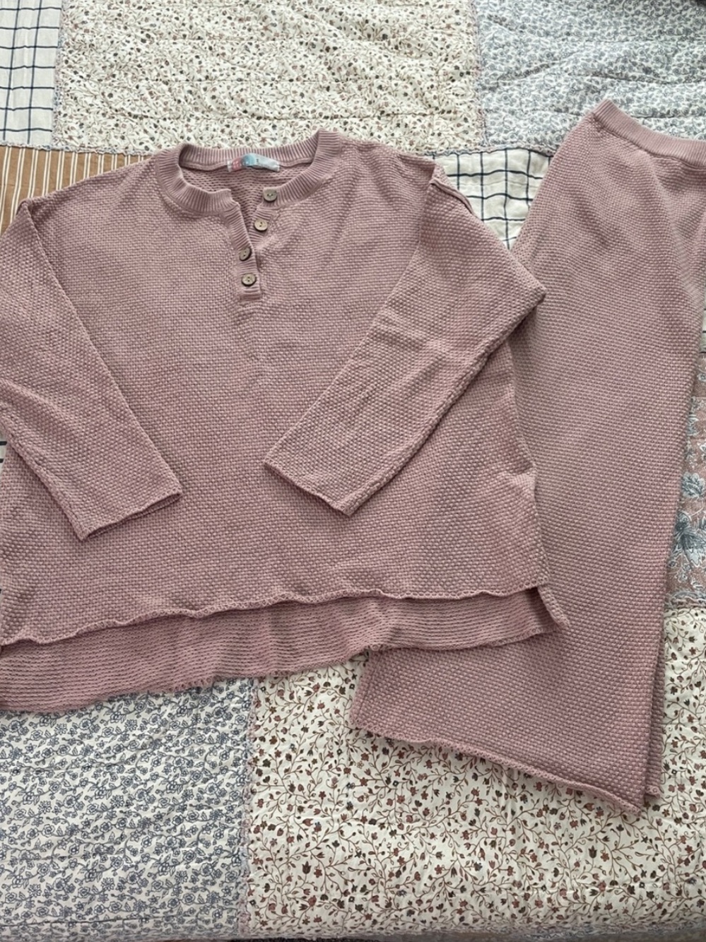 Free People Hailee Sweater Set Medium